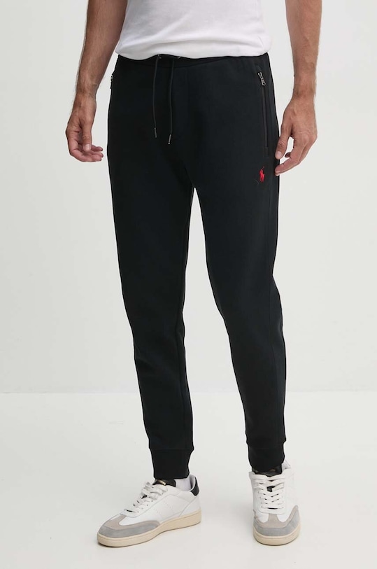 Tepláky Polo Ralph Lauren pletenina černá 710881510