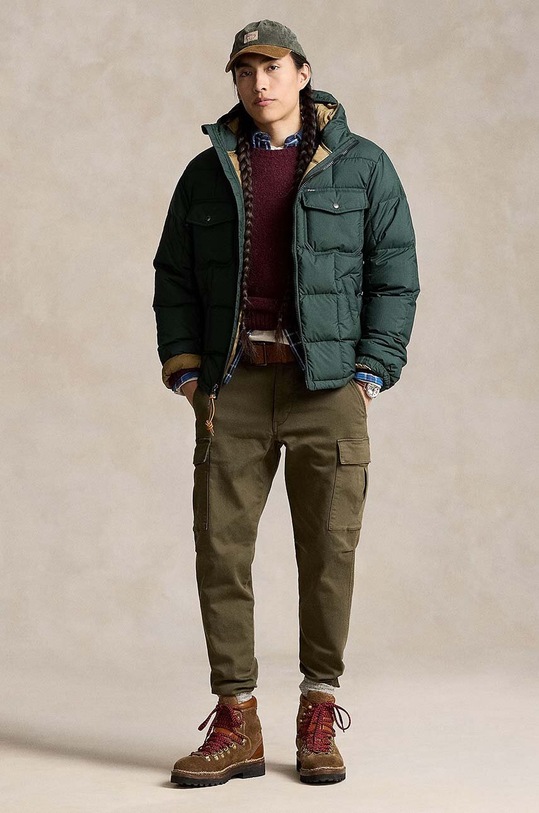 Штани Polo Ralph Lauren з еластаном зелений 710944488