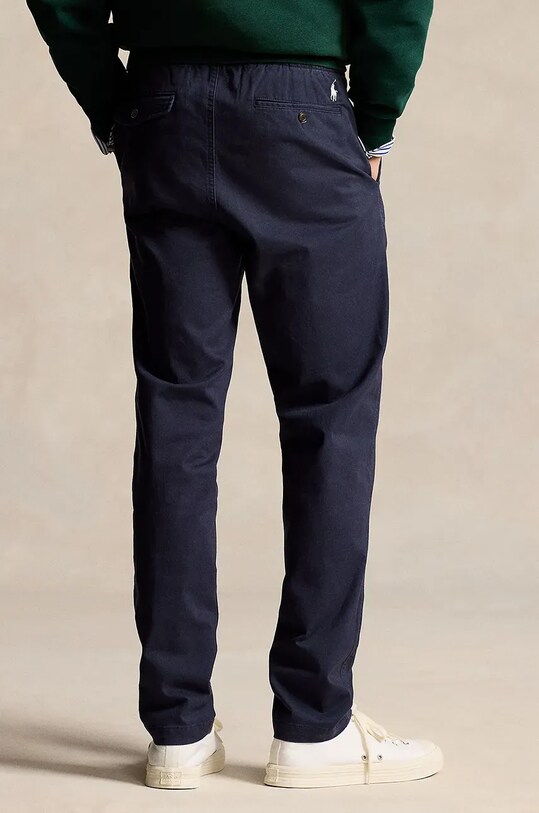 Ρούχα Βαμβακερό παντελόνι Polo Ralph Lauren 710944490 σκούρο μπλε