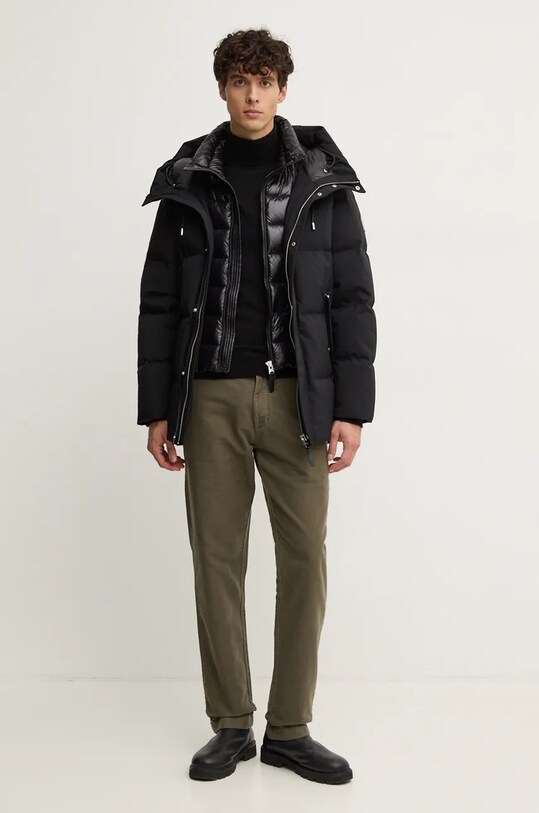 Barbour pantaloni de bumbac MTR0738 verde AW24