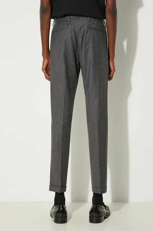 Clothing Paul Smith wool trousers M1R.150M.N00109 gray