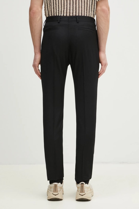 Ρούχα Μάλλινο παντελόνι Paul Smith M1R.719X.N00109 μαύρο