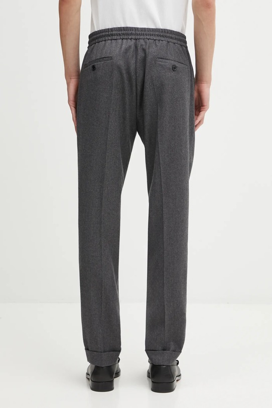 Odzież Paul Smith spodnie wełniane M1R.921T.N00109 szary