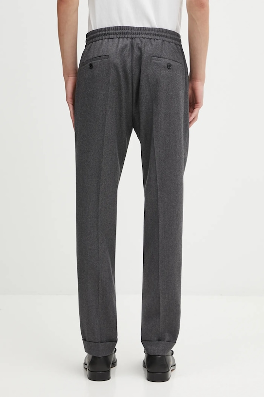 Odzież Paul Smith spodnie wełniane M1R.921T.N00109 szary