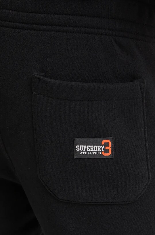 Superdry spodnie dresowe czarny M7011170A.02A