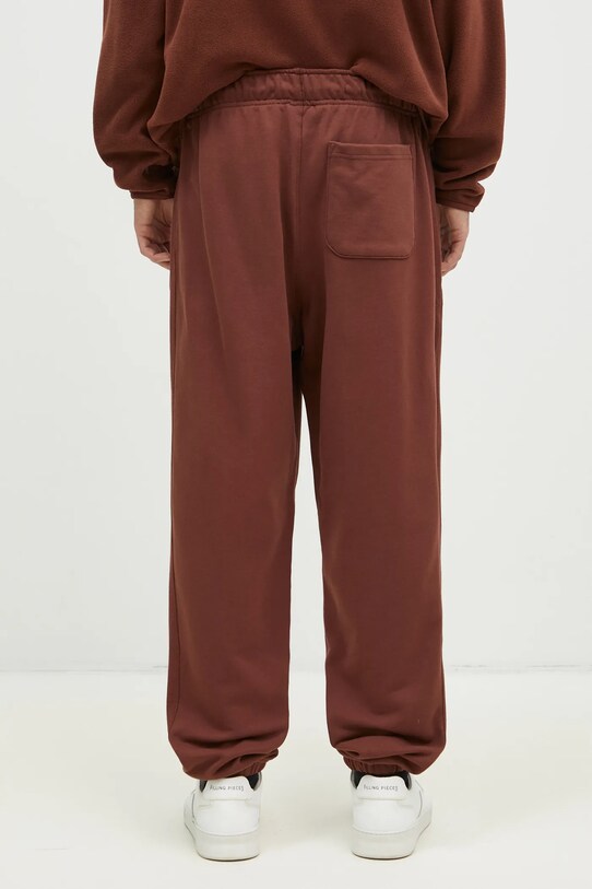 Clothing New Balance cotton joggers MP41508ROK brown
