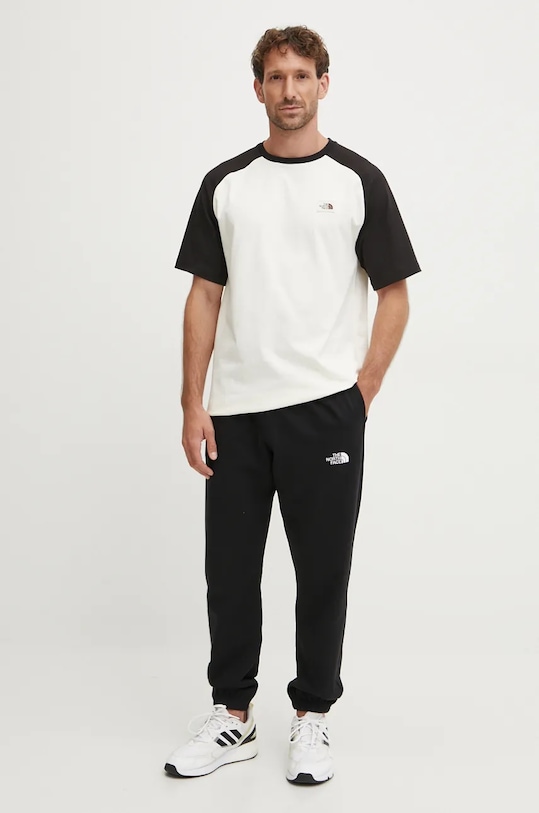 Bavlnené tepláky The North Face Essential NF0A8A6JJK31 čierna AW24