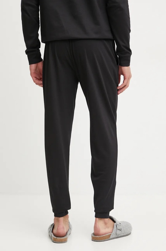 Îmbrăcăminte BOSS pantaloni lounge din bumbac 50527454 negru