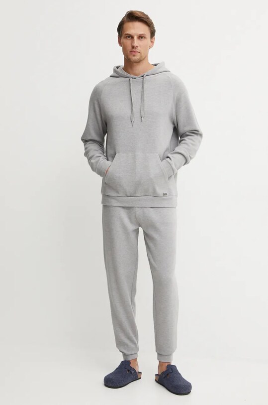BOSS pantaloni 50527560 gri NC24