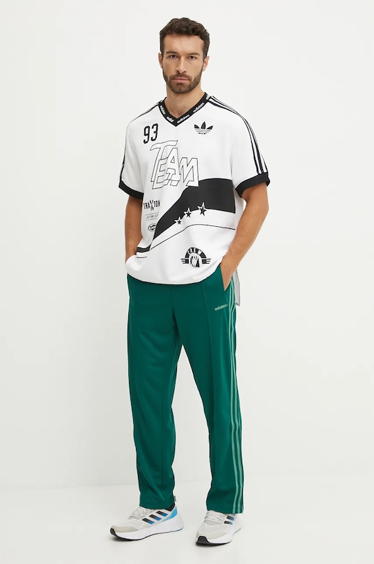 adidas Originals spodnie dresowe IX9627 zielony AW24