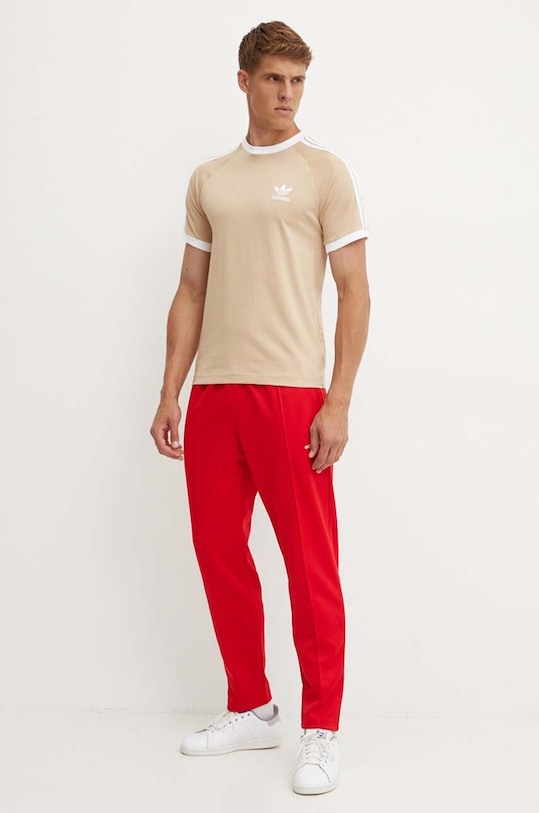 adidas Originals pantaloni de trening IX9629 rosu AW24