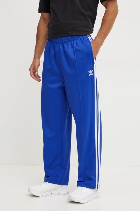 Tepláky adidas Originals Adicolor pletenina modrá IZ2472