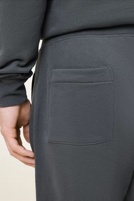 AllSaints spodnie dresowe męskie bawełniane RAVEN SWEATPANT M031TA szary