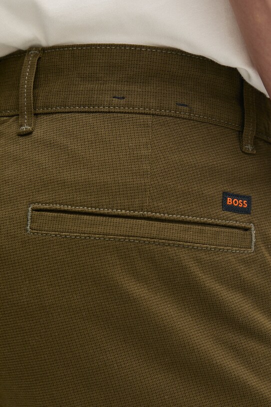 Брюки Boss Orange зелёный 50523127