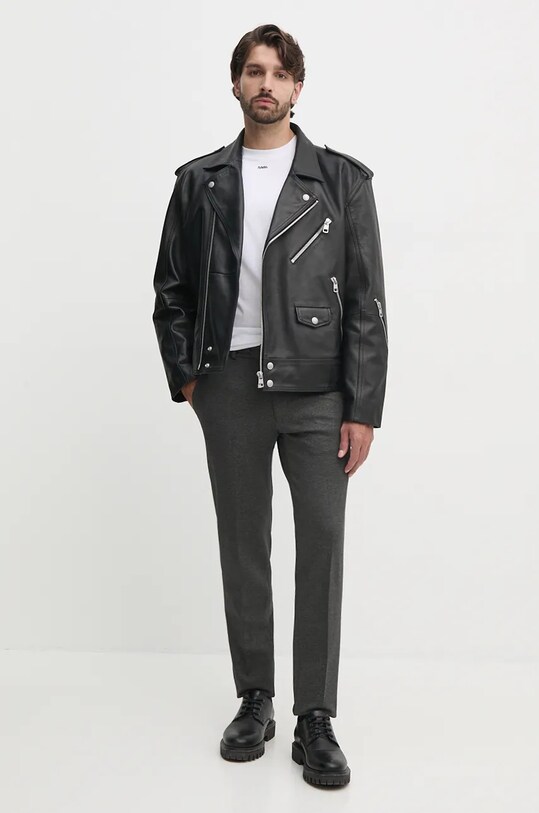 Karl Lagerfeld pantaloni 544040.255056 gri AW24