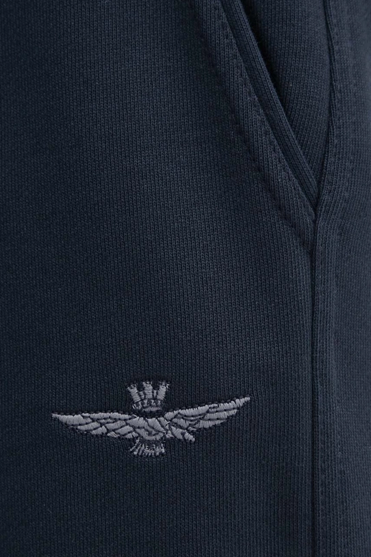 Bavlnené tepláky Aeronautica Militare tmavomodrá PF945F511