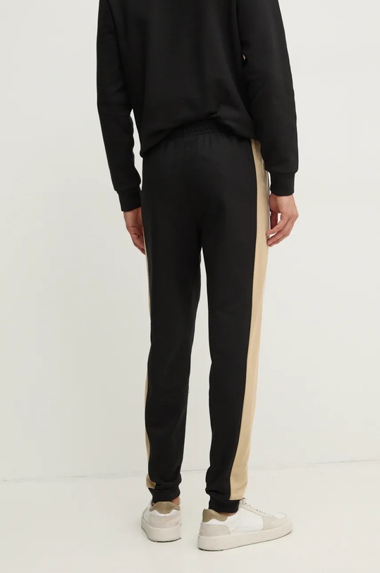 Pamučni donji dio trenirke Lacoste crna XH2846