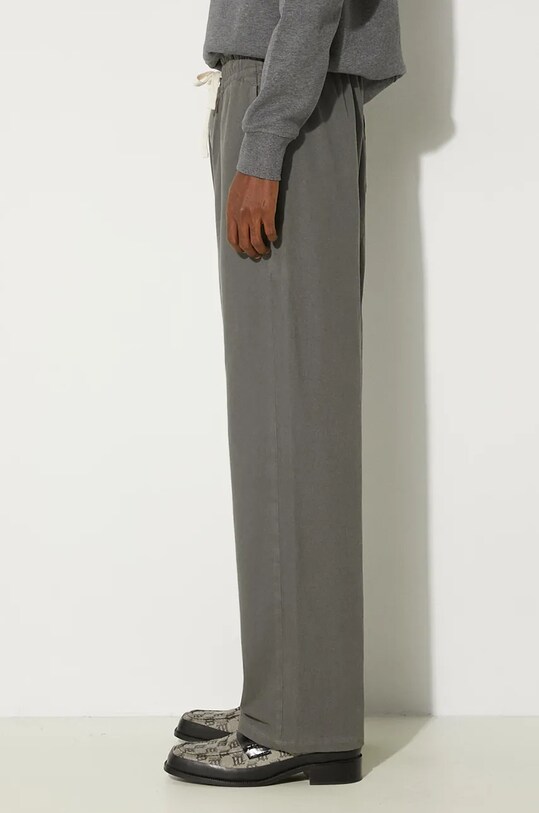 Хлопковые брюки A.P.C. Pantalon Duke COHEL.M08466.LAD серый AW24