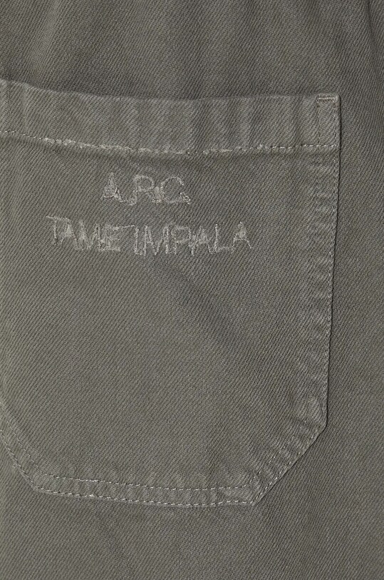 Хлопковые брюки A.P.C. Pantalon Duke серый COHEL.M08466.LAD
