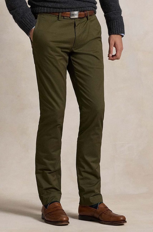 Παντελόνι Polo Ralph Lauren Slim Fit HDN Pant 710856719 πράσινο AW25
