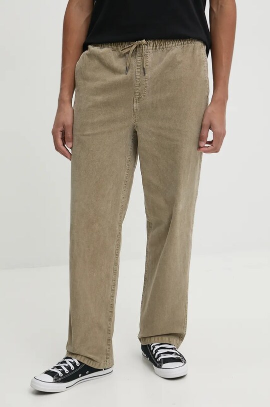 Billabong pantaloni in velluto a coste Larry tessuto marrone ABYNP00185