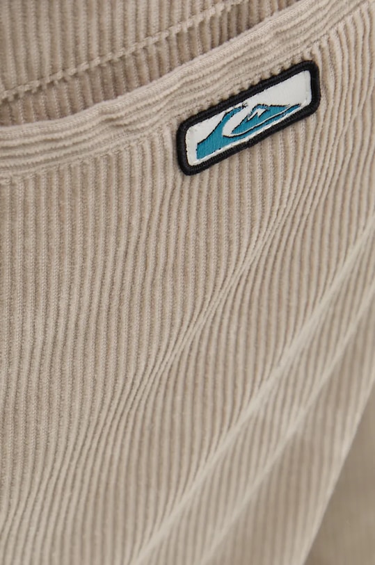 Quiksilver pantaloni de catifea cord Roller Line Pant bej EQYNP03305