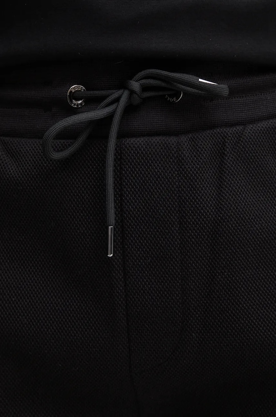 Odzież BOSS spodnie dresowe bawełniane 50528825 czarny