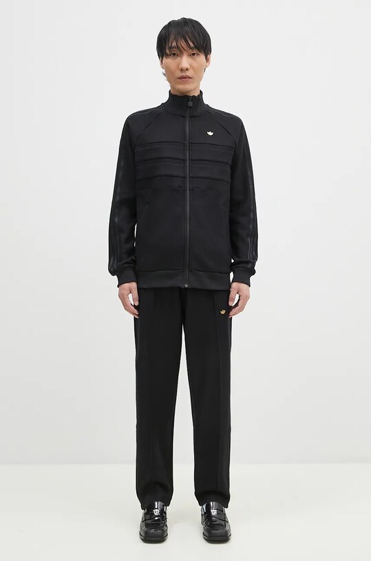 Штаны с примесью шерсти adidas Originals Track Pant IY0426 чёрный