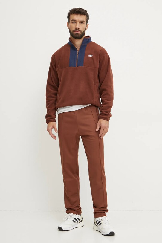 Tepláky adidas Originals Beckenbauer Track Pants IY9877 hnědá AW24