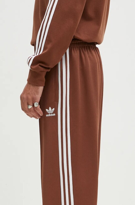 adidas Adicolor Baggy Fit Firebird Track Pants 'Preloved Brown' brown IZ2476