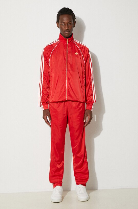 adidas Originals spodnie dresowe Premium Track Pant IZ3189 czerwony AW24