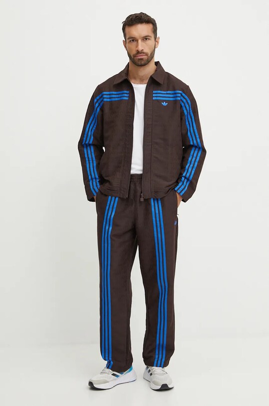 Nohavice adidas Originals Club TrackPant JN5970 hnedá AW24