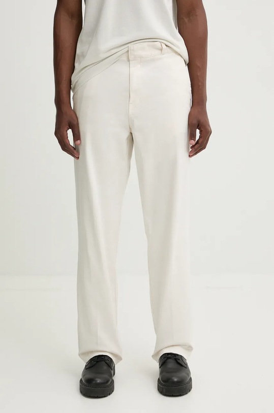 Hugo Blue pantaloni drept bej 50510611