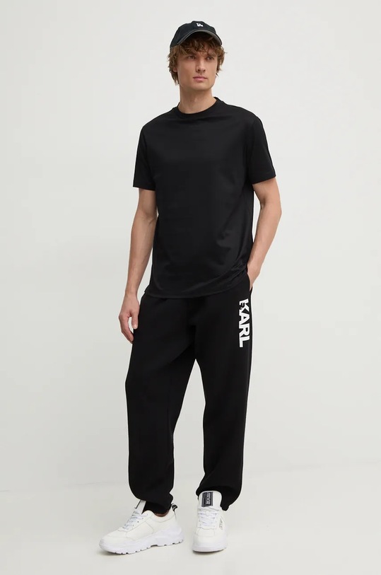 Tepláky Karl Lagerfeld 544908.705440 černá AW24