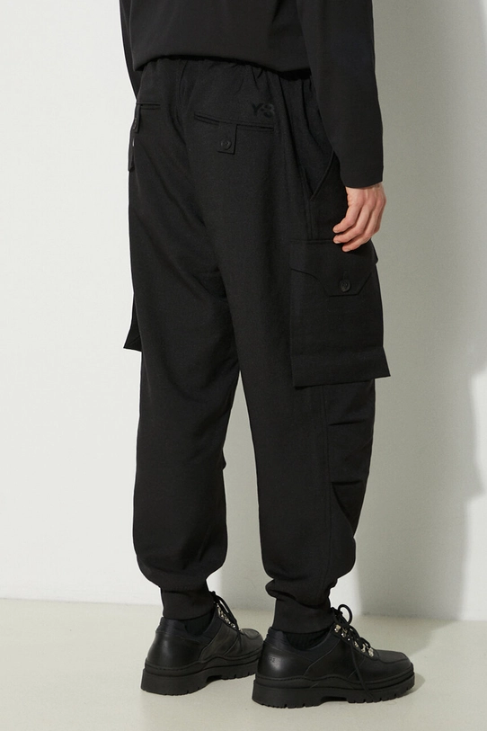 Abbigliamento Y-3 pantaloni Sport Uniform Cuffed Cargo Pant IN8751 nero