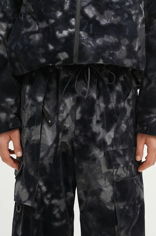 Hlače Y-3 Nylon Pant crna JE9285