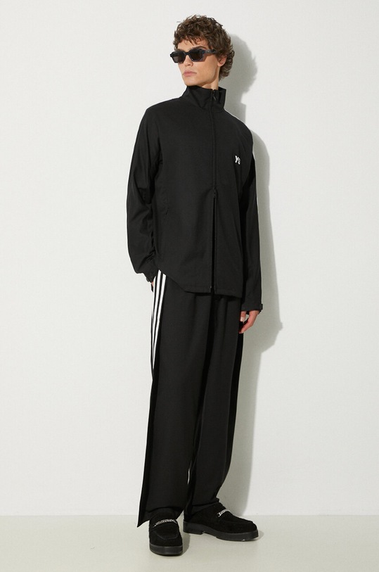 Kalhoty s příměsí vlny Y-3 Refined Wool Track Pants IW7463 černá AW24