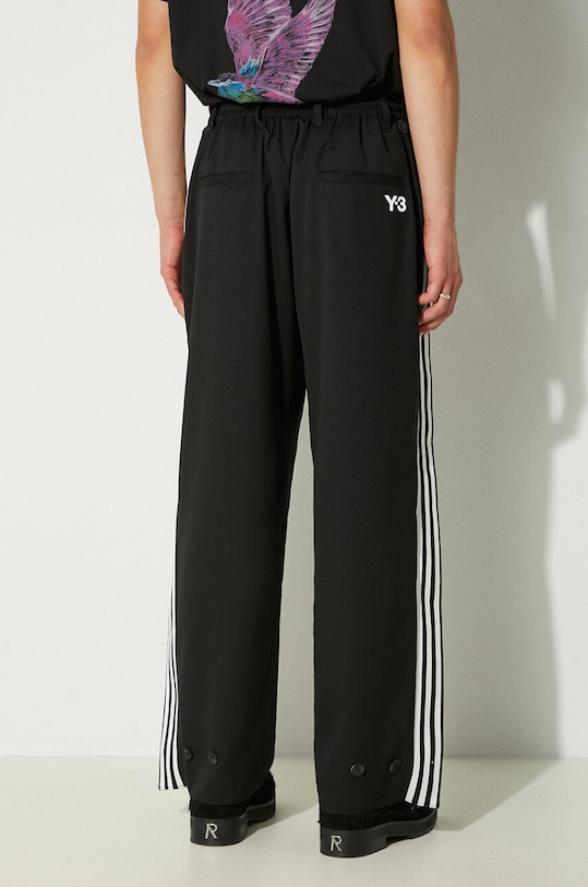 Oblečení Kalhoty s příměsí vlny Y-3 Refined Wool Track Pants IW7463 černá
