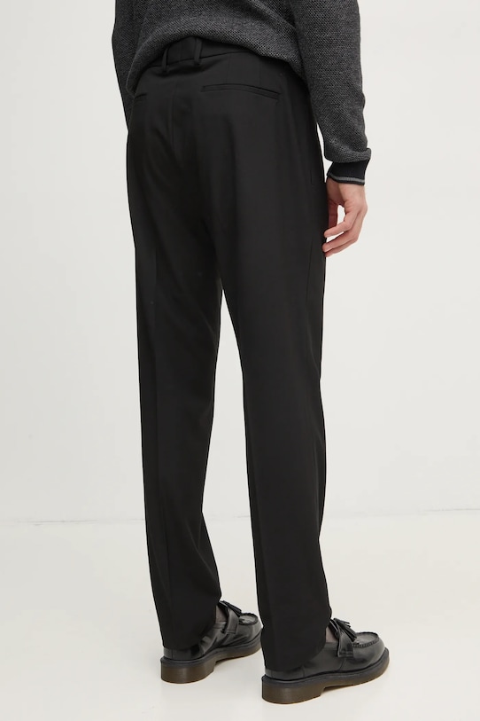 Odzież Sisley spodnie 4NGUSF04P czarny