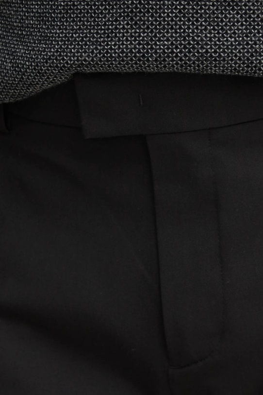 Sisley spodnie czarny 4NGUSF04P