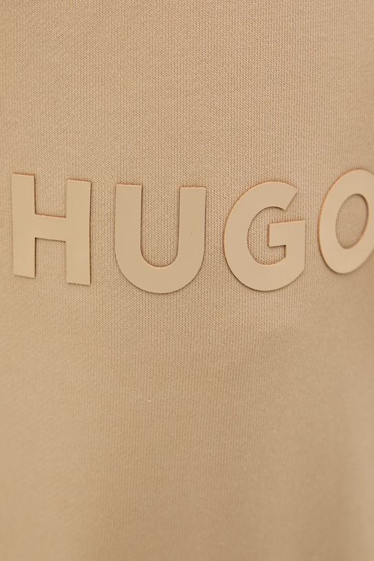 Pamučni donji dio trenirke HUGO bež 50529110