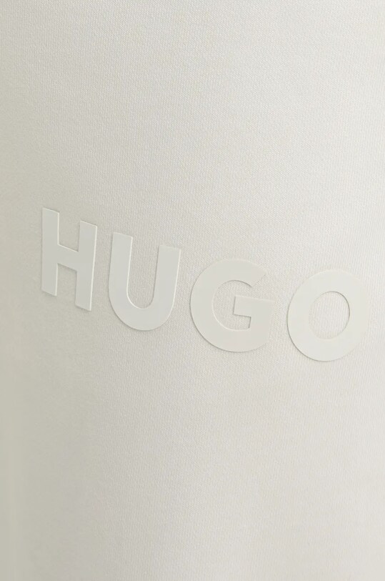 Хлопковые спортивные штаны HUGO бежевый 50529110
