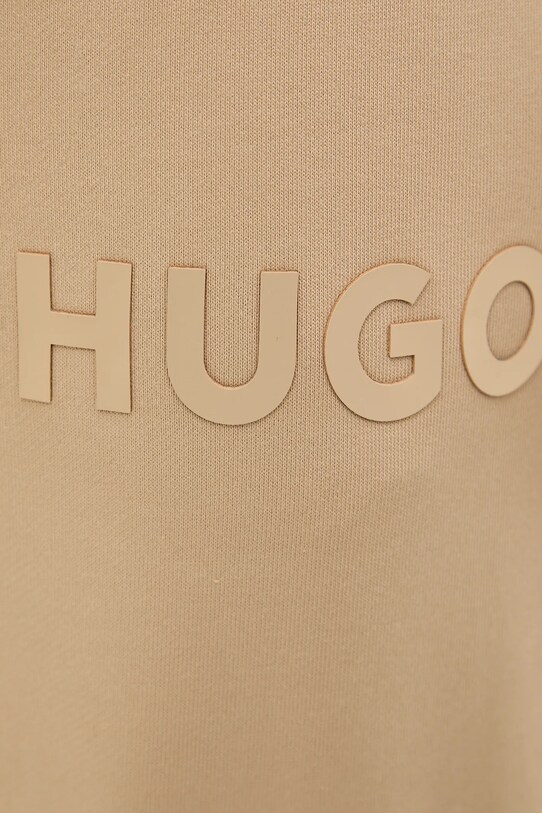 HUGO spodnie dresowe bawełniane zielony 50529110