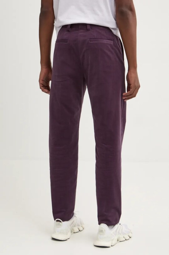 Odzież HUGO spodnie 50528591 fioletowy