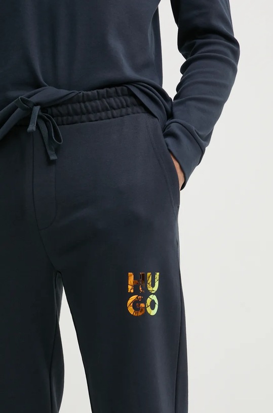 Bavlnené tepláky HUGO tmavomodrá 50522127