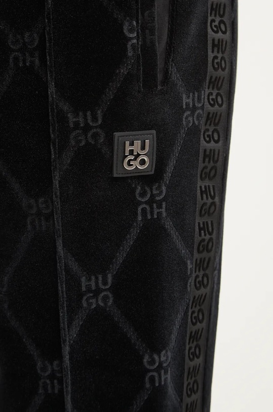 Спортивні велюрові штани HUGO 50522512 чорний