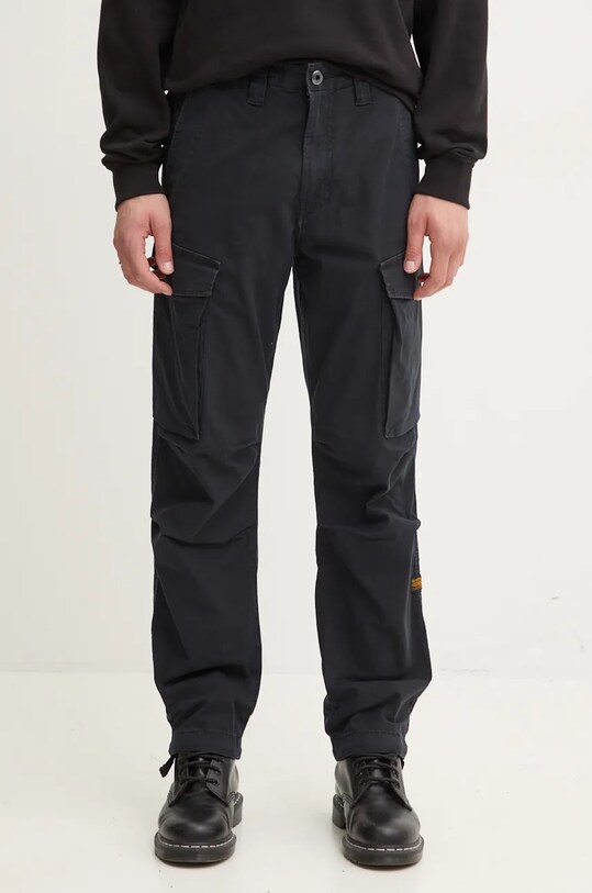 G-Star pantaloni bumbac negru D24309.D729