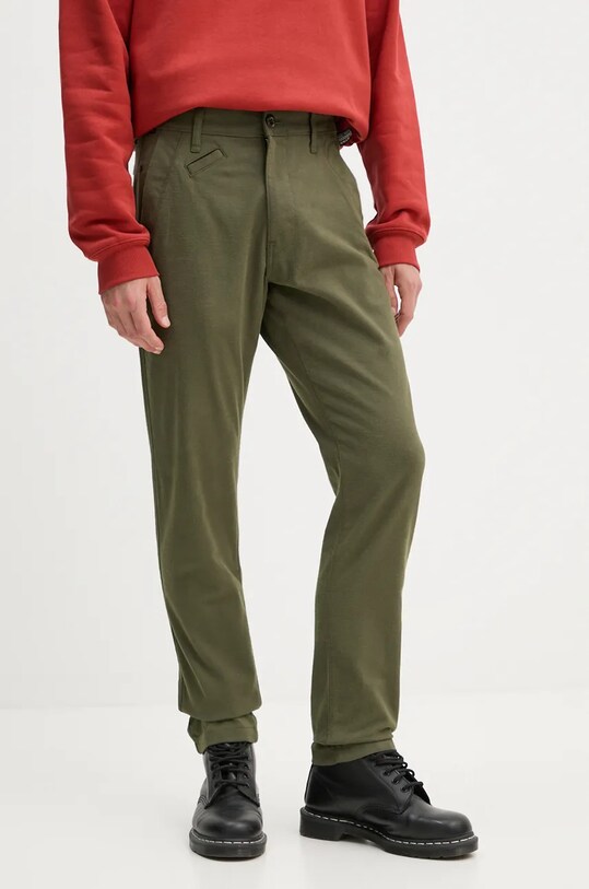 G-Star pantaloni potrivit verde D21038.D732