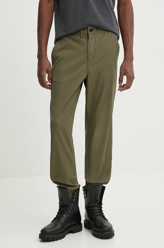 G-Star pantaloni de trening panza verde D25172.D517