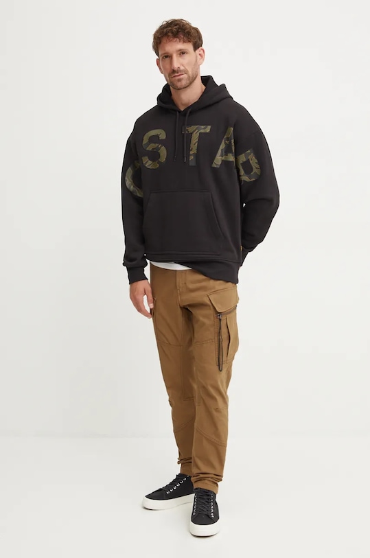 Παντελόνι G-Star D24307.D504 καφέ AW24